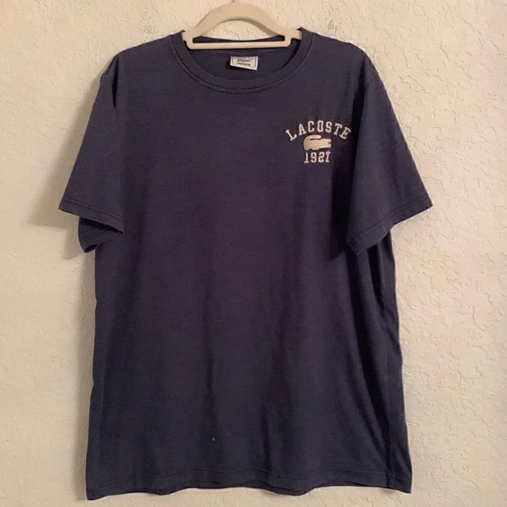 Lacoste Men’s T- Shirt Short Sleeve Made In France Size 7